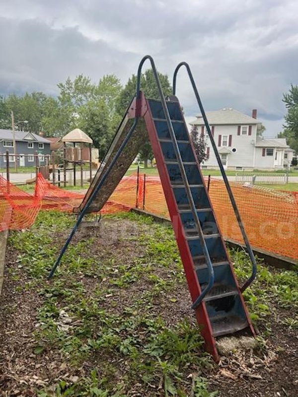 Vintage Playground Slide