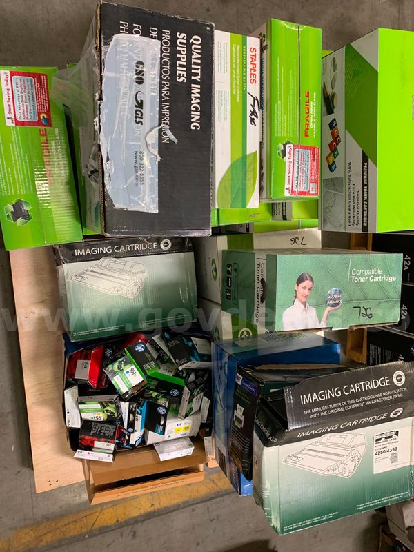 ***Pallet of Toner Cartridges (Assorted Varieties) ***
