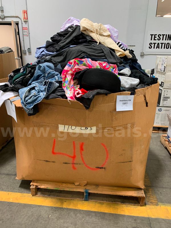 Pallet of Clothes