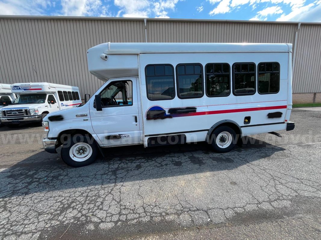 2018 Ford E350 Paratransit Van with wheelchair lift.