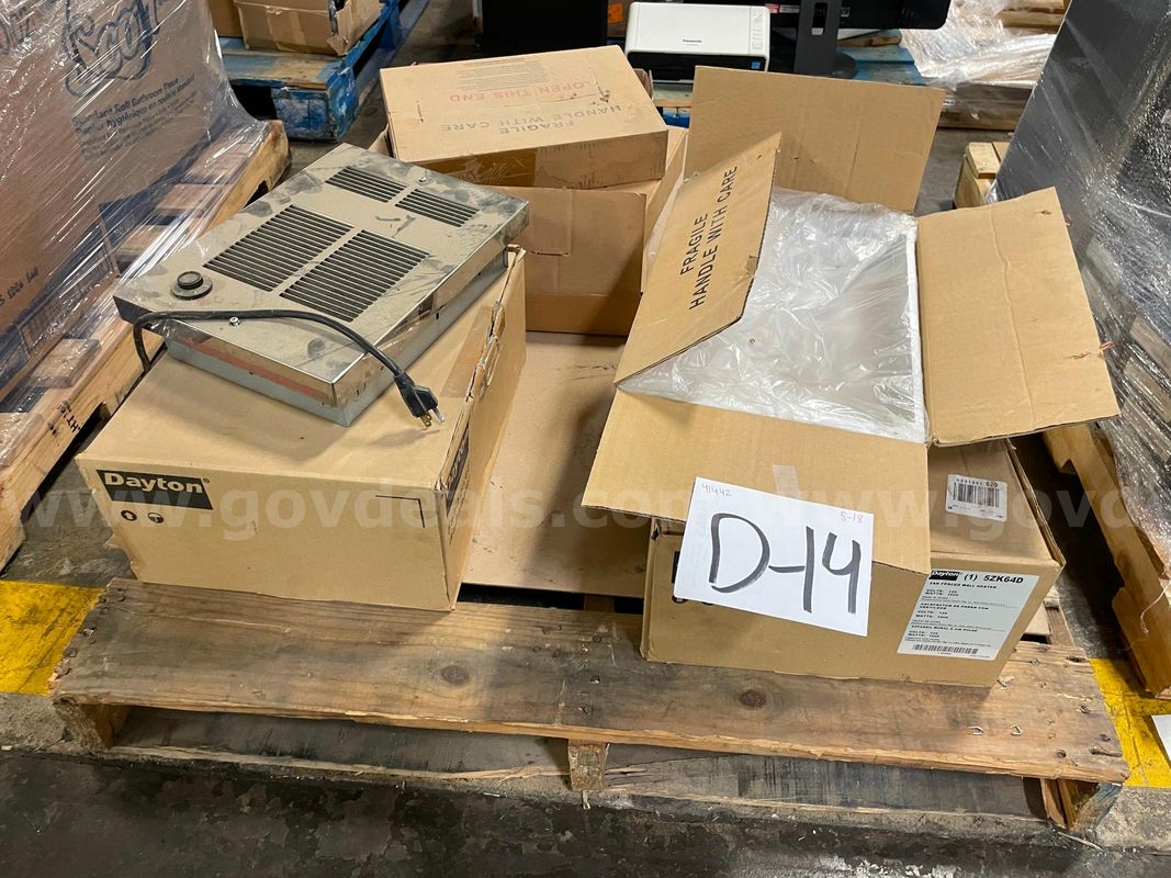 Lot of Dayton Electric Wall Heaters