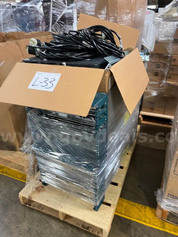 Lot of Cisco Chassis, Switches, Firewalls