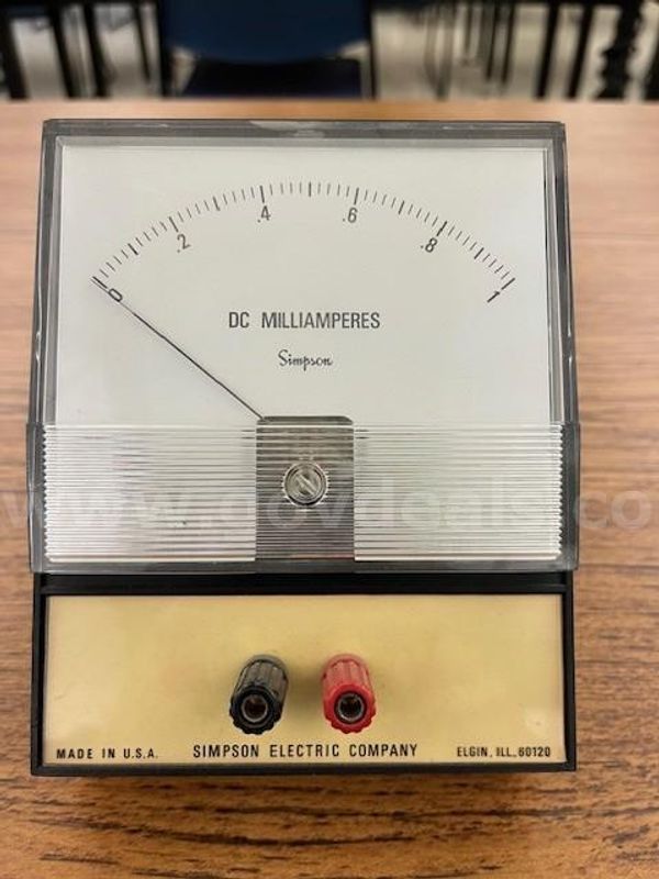 Used Simpson Millamp Meters (20 meters)