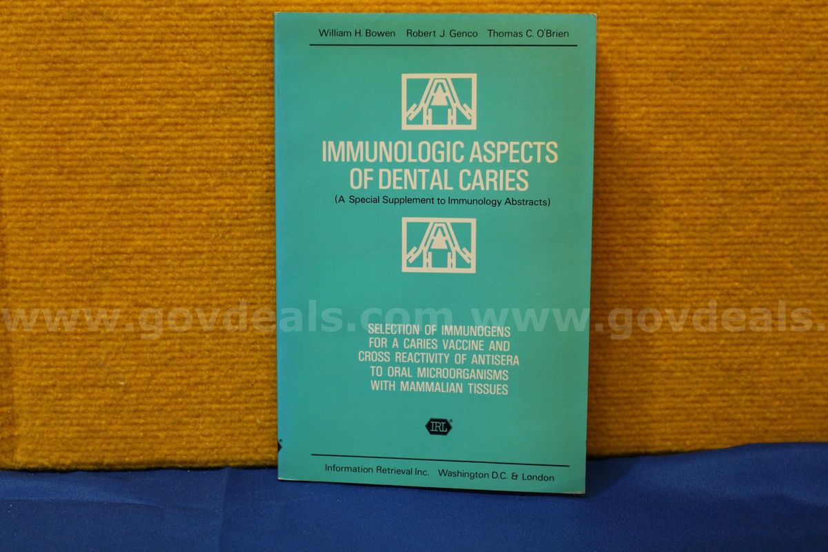 (1) Immunologic Aspects of Dental Caries Book