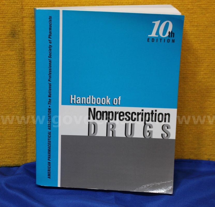 (1) Handbook of Nonprescription Drugs (10th Edition) Book