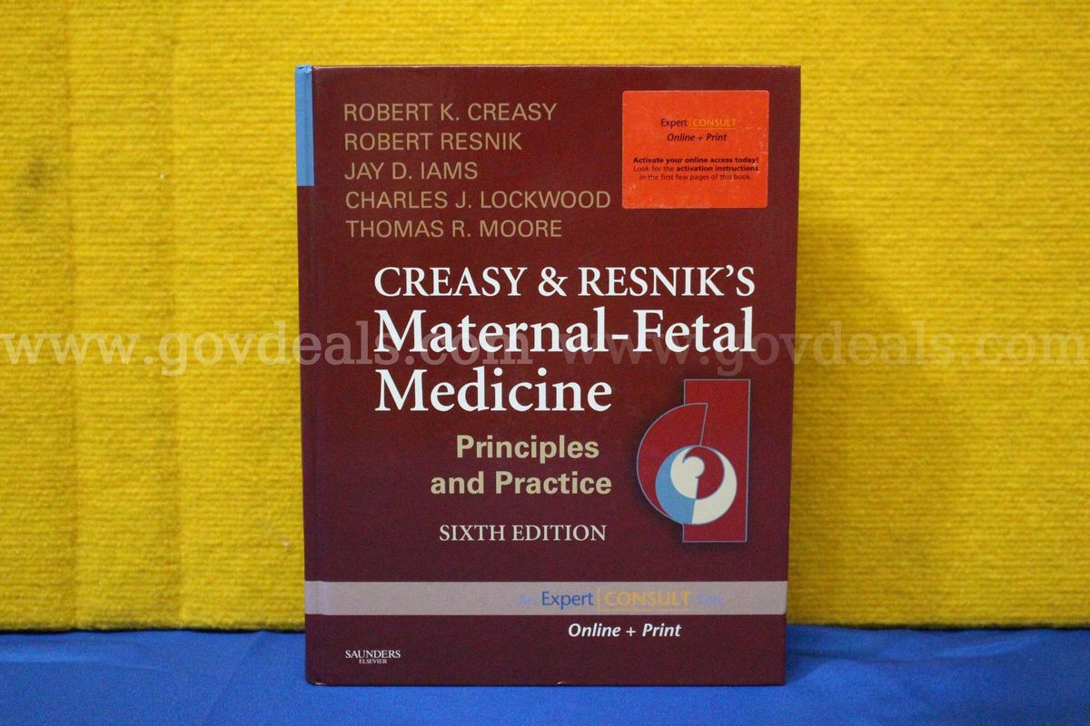 (1) Creasy & Resnik's Maternal-Fetal Medicine: Principles and Practice (Sixth Edition) Book