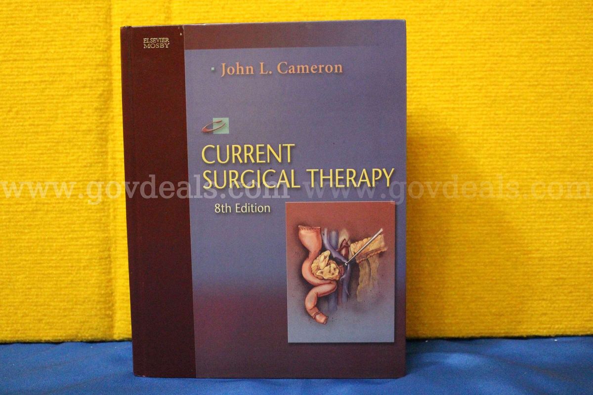 (1) Current Surgical Therapy (8th Edition) Book