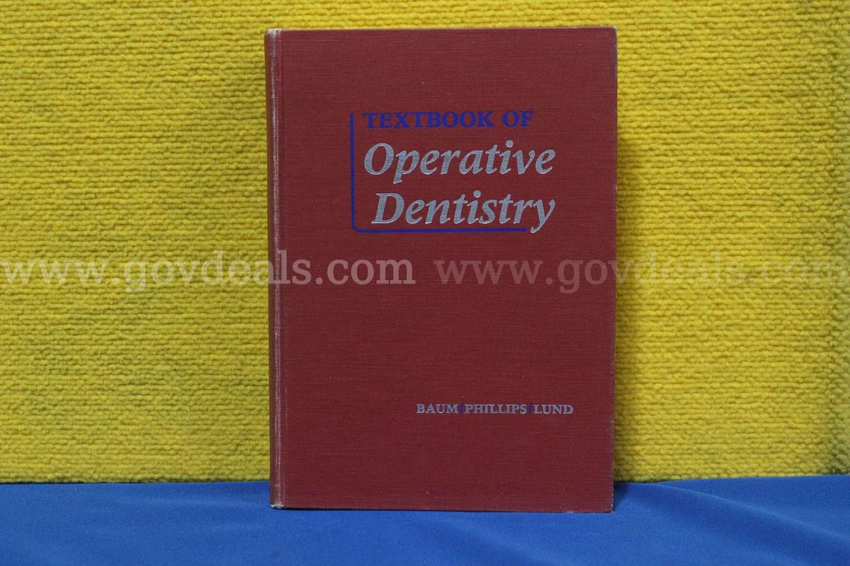(1) Textbook of Operative Dentistry Book