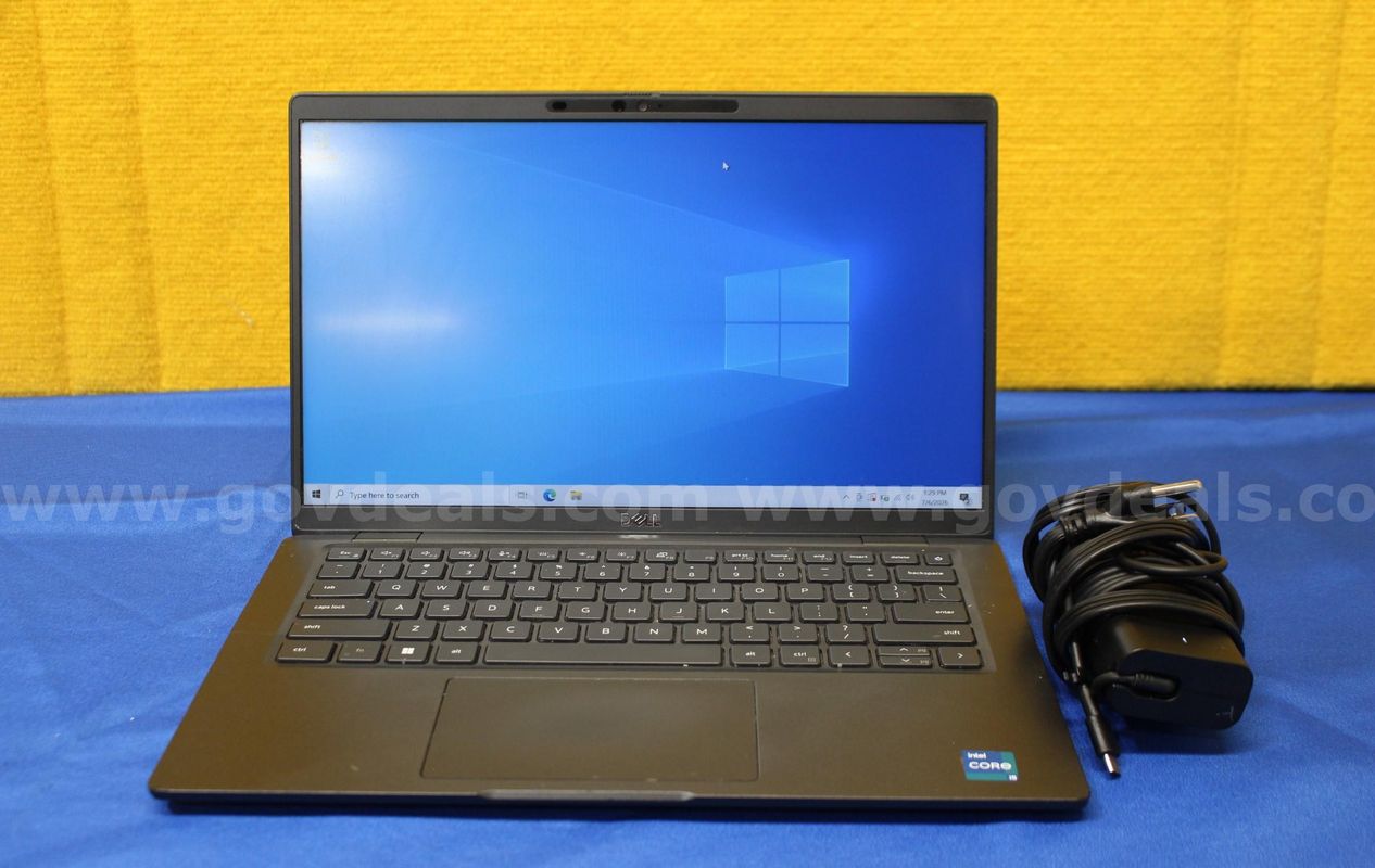 (1) Dell Latitude 7430 14.0"" FHD Laptop - Intel i5, 16GB RAM, 256 SSD, OS: Windows 10 Home (1) Power Adaptor