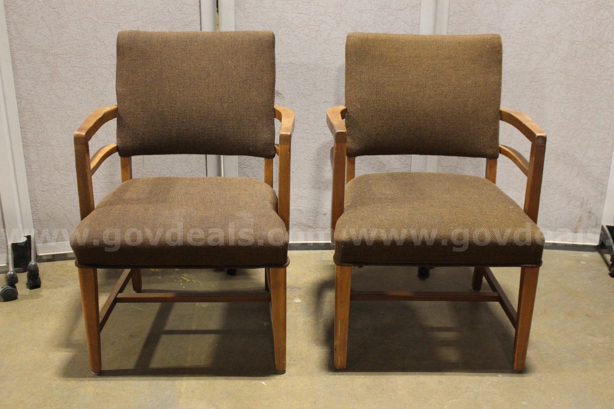 (2) Upholstered Guest Chairs