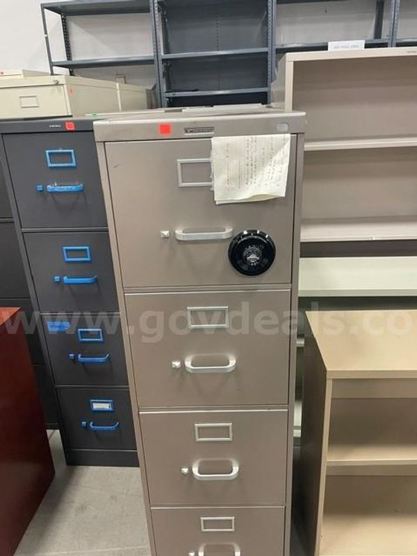 File Cabinet with Combination Lock