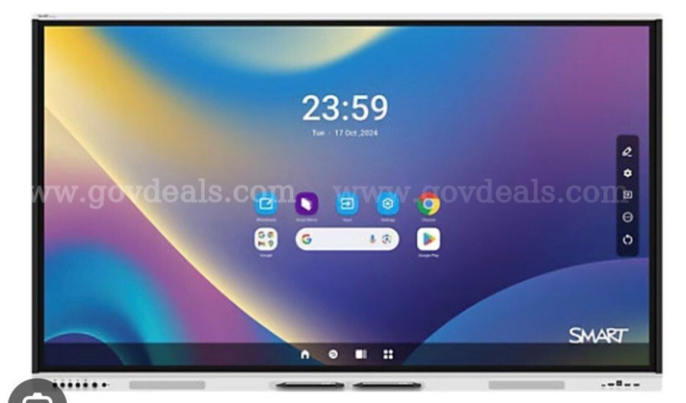 SMART Board SPNL 65" Touchscreen Interactive Whiteboard Display QTY 5 Sold As Is. SOLD AS IS