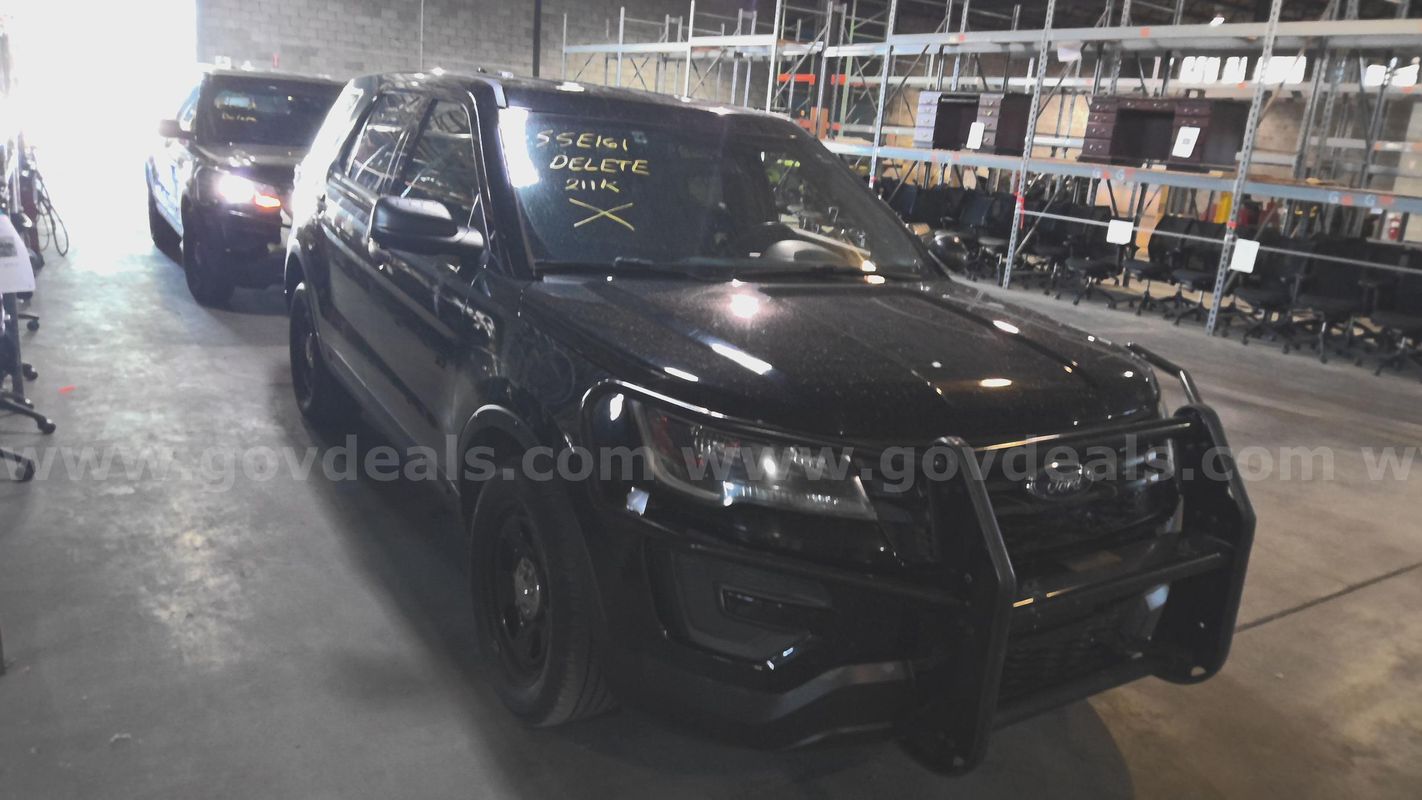 2017 FORD EXPLORER 4WD POLICE PURSUIT