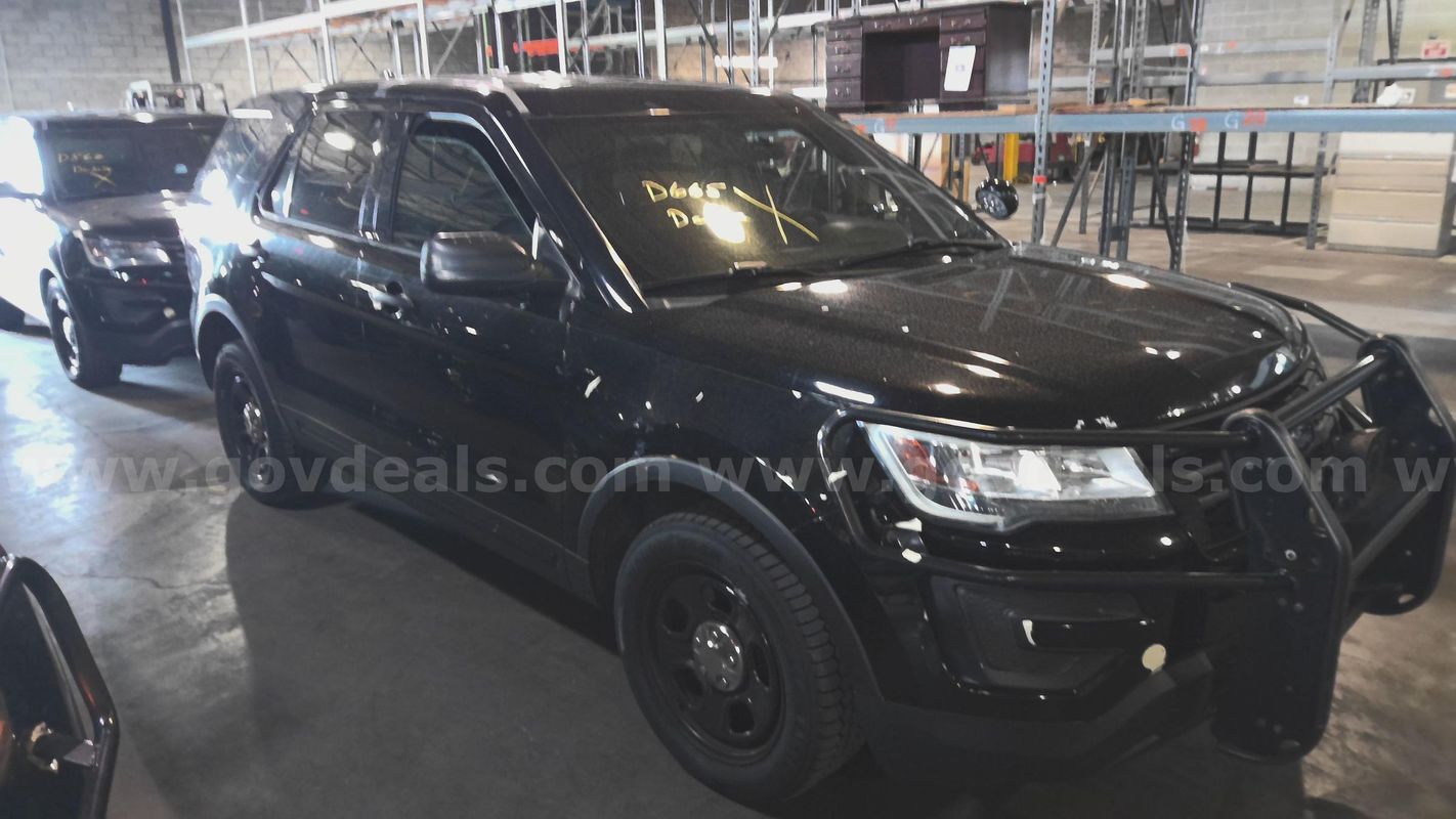 2016 Ford Explorer 4wd Police Pursuit