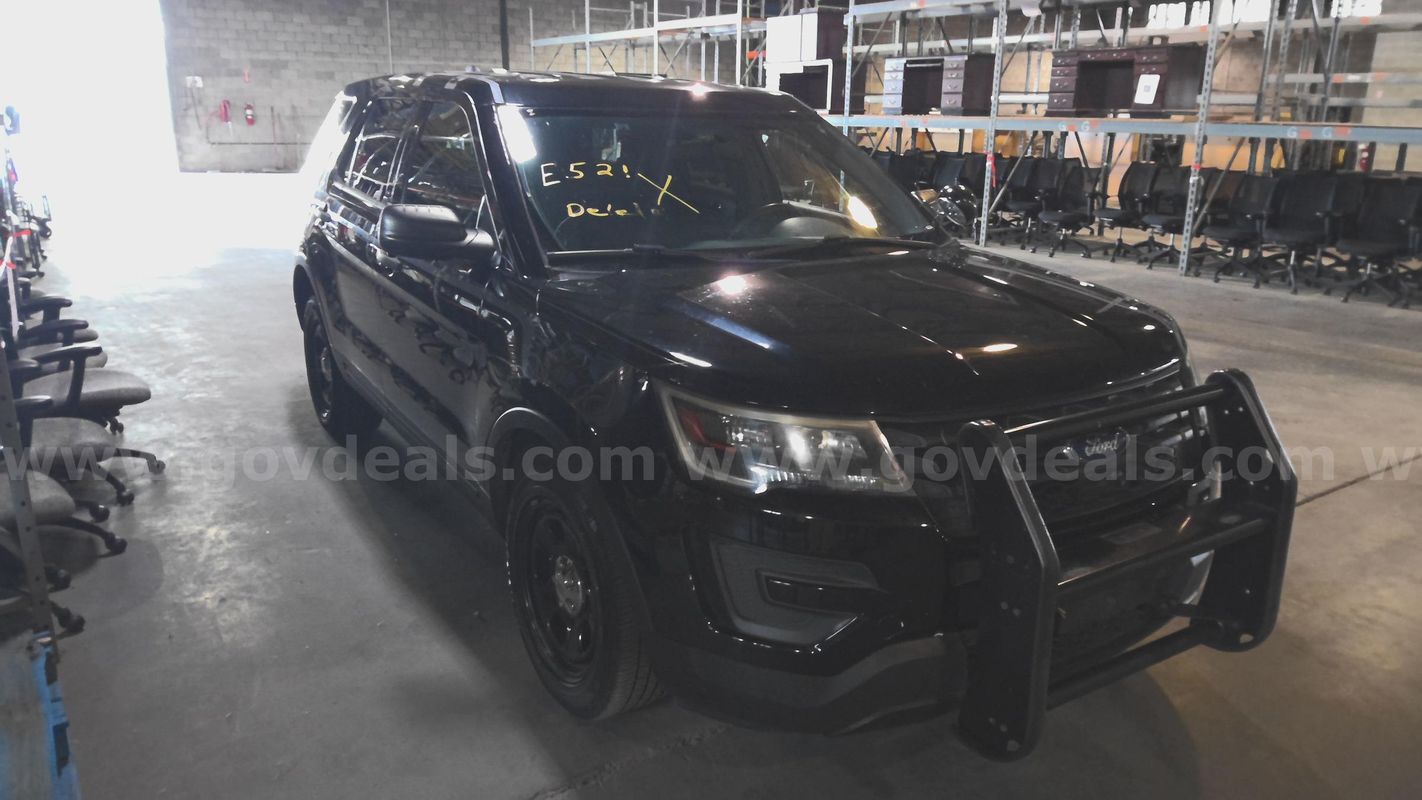 2018 Ford Explorer 4wd Police Pursuit