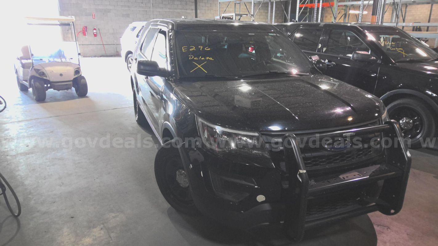 2018 Ford Explorer 4wd Police Pursuit