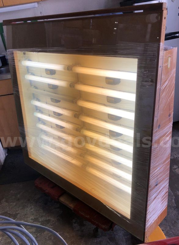 Light Box: Full Desktop, Oak Frame