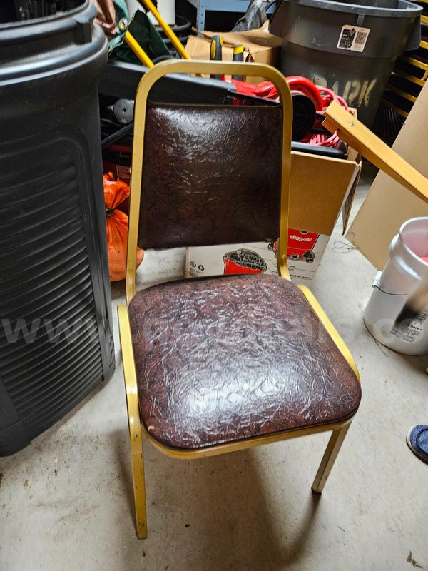 Leather Padded Chairs