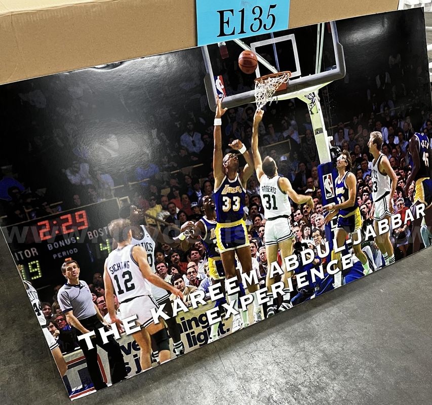 **** Retro Kareem Abdul-Jabbar Lakers Wall Poster Print **** (I)