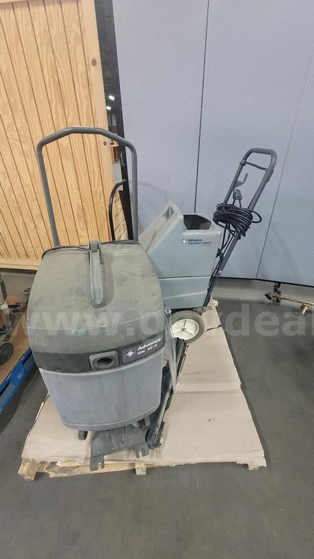 **** ADVANCE WALK BEHIND COMMERCIAL WET DRY VACUUM 2 UNITS **** (I)