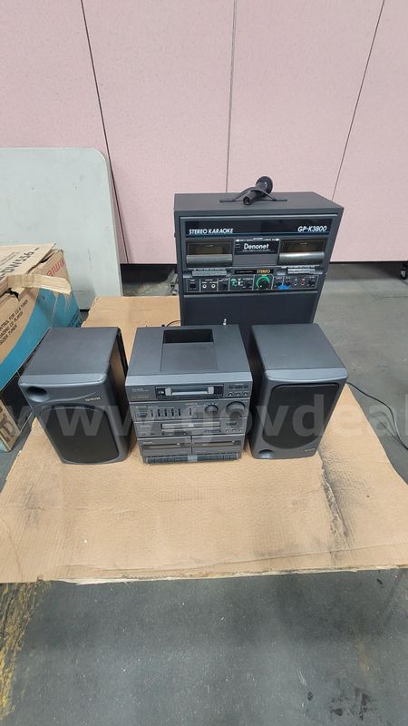 **** 2 Units Sounds System Karaoke Stereo **** (I)