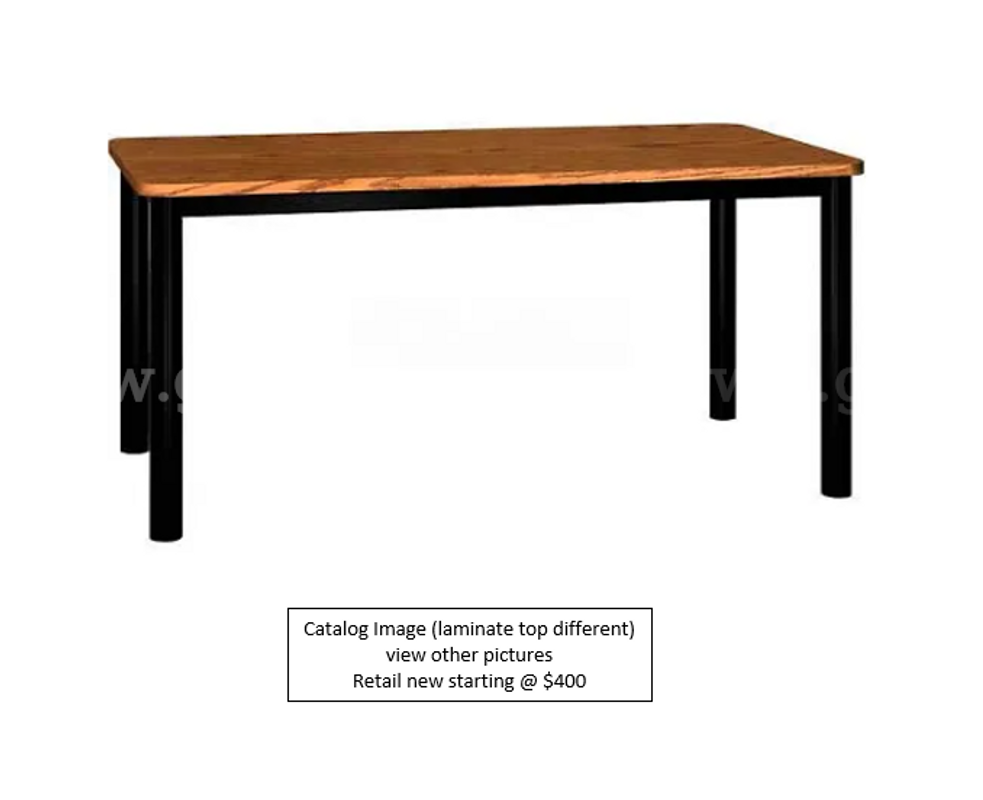 Laminate Tables – 30" x 60" Classroom/Training Tables (Fixed Legs)