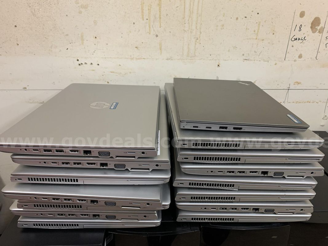 Lot 1 of Laptops