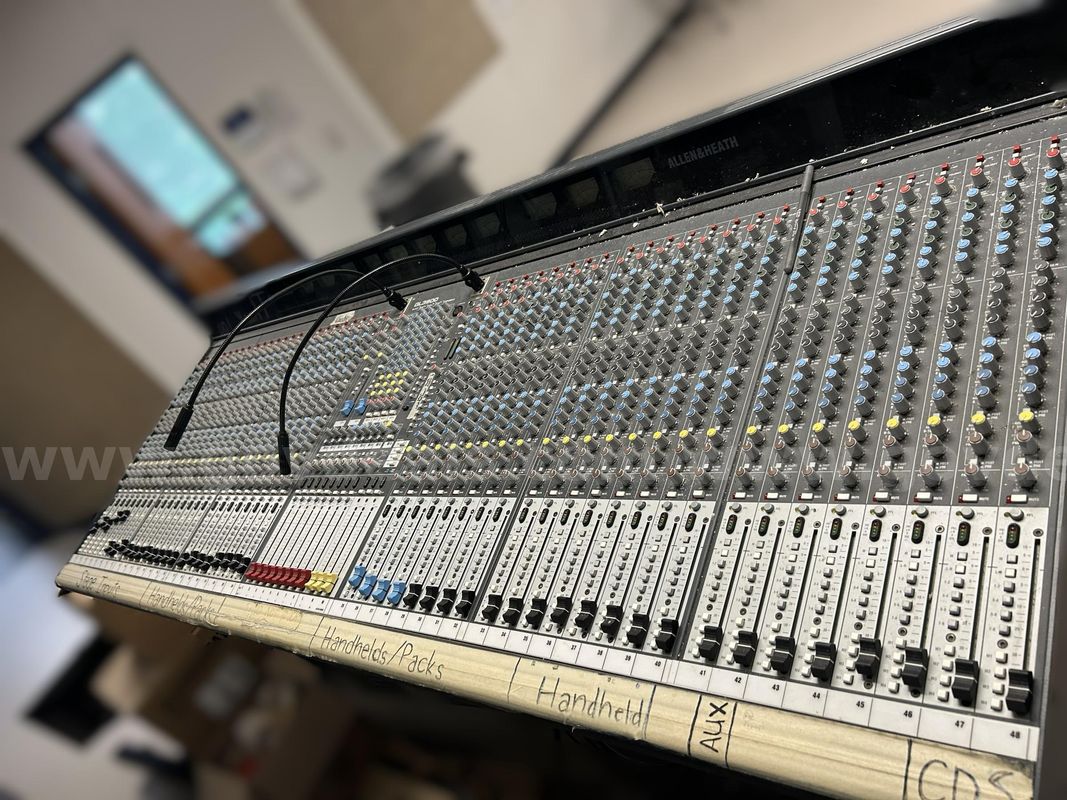 Audio Mixing Console, Amplifiers, Processor, & Misc Sound Equipment