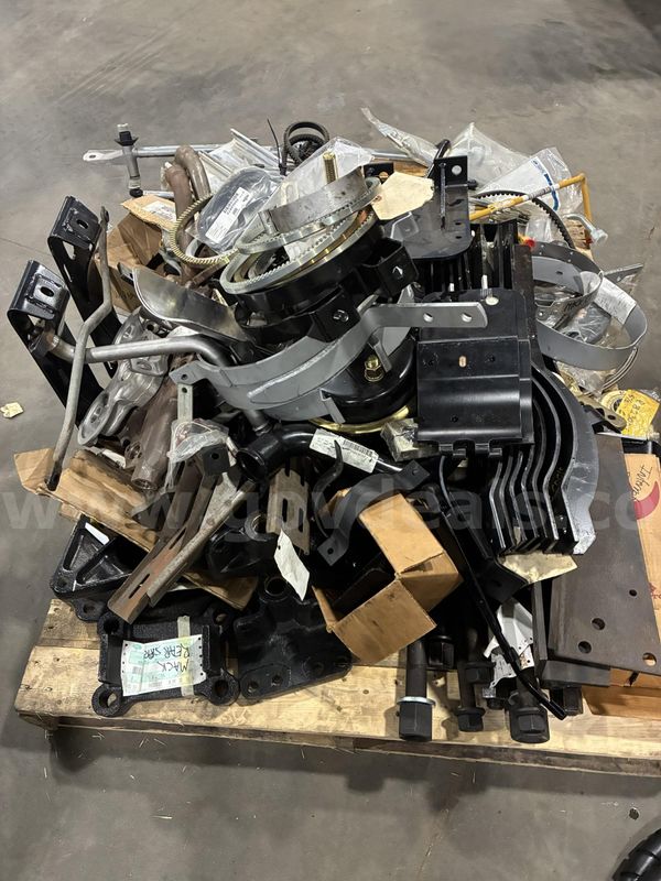 Pallet of Mack, Volvo and International truck parts
