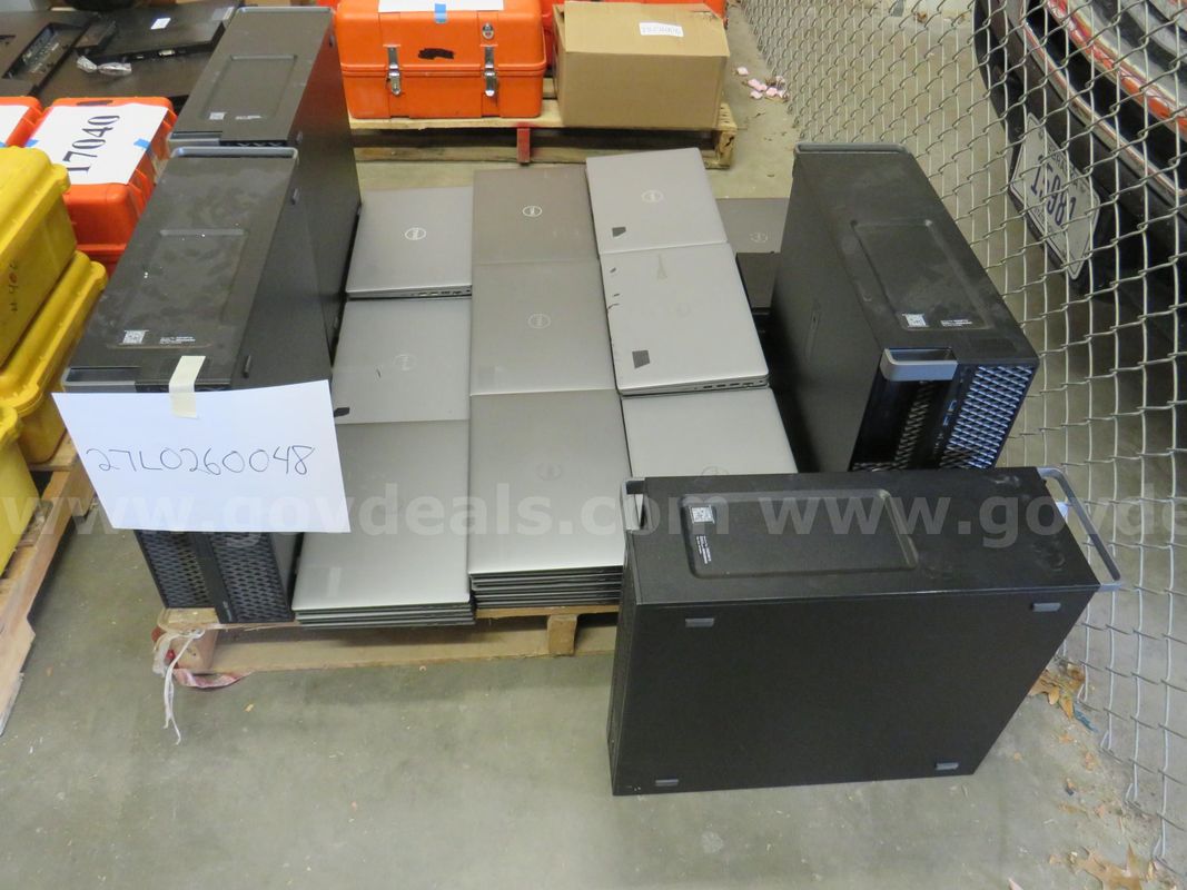 Pallet of Laptops, Workstations, & CPUs