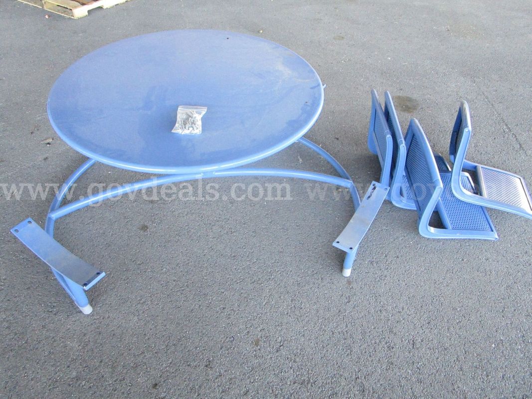 Blue Picnic Table (G)