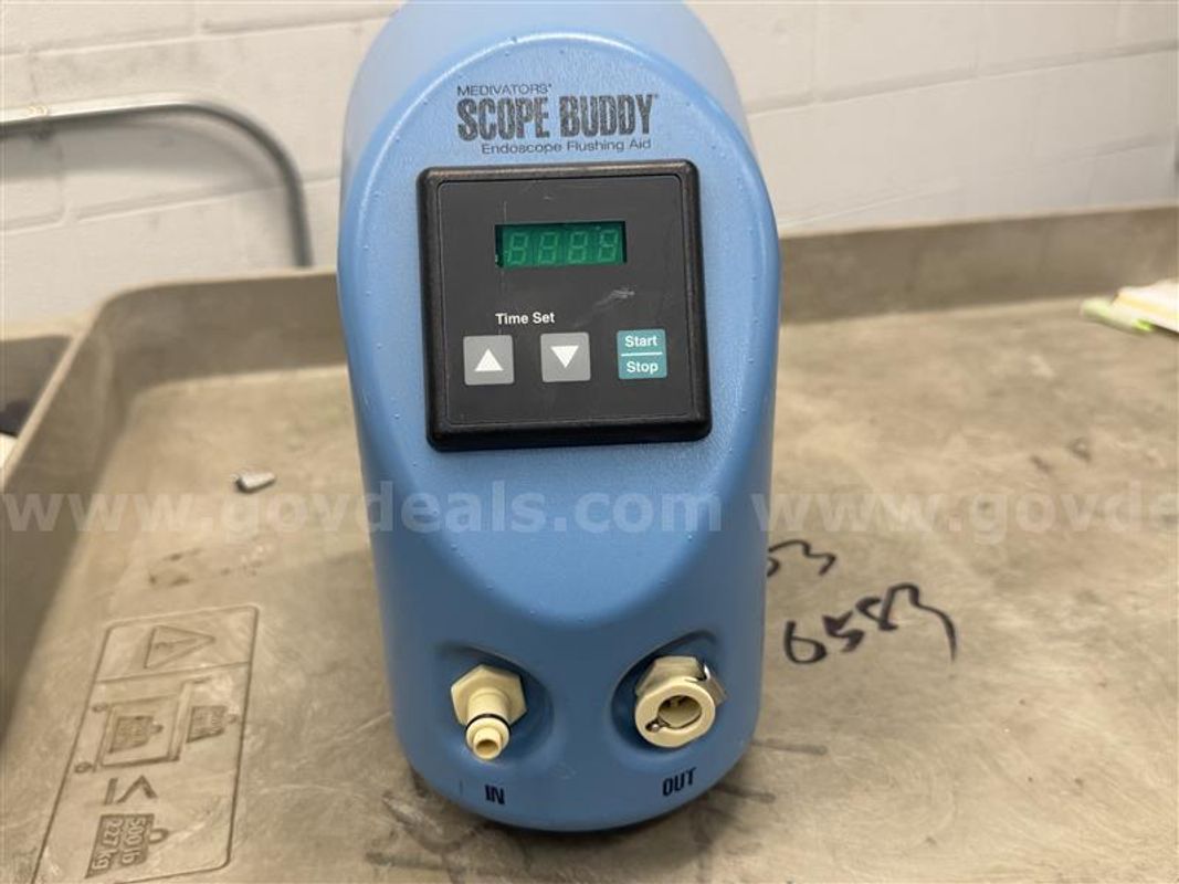 MEDIVATORS SCOPE BUDDY ENDOSCOPE FLUSHING AID, SN#SB748989-96