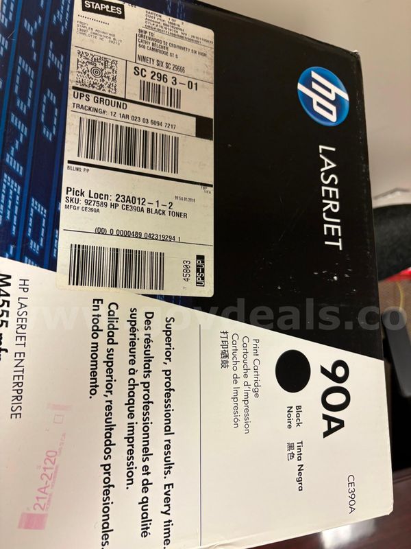 HP Laserjet 90A Black print cartridge