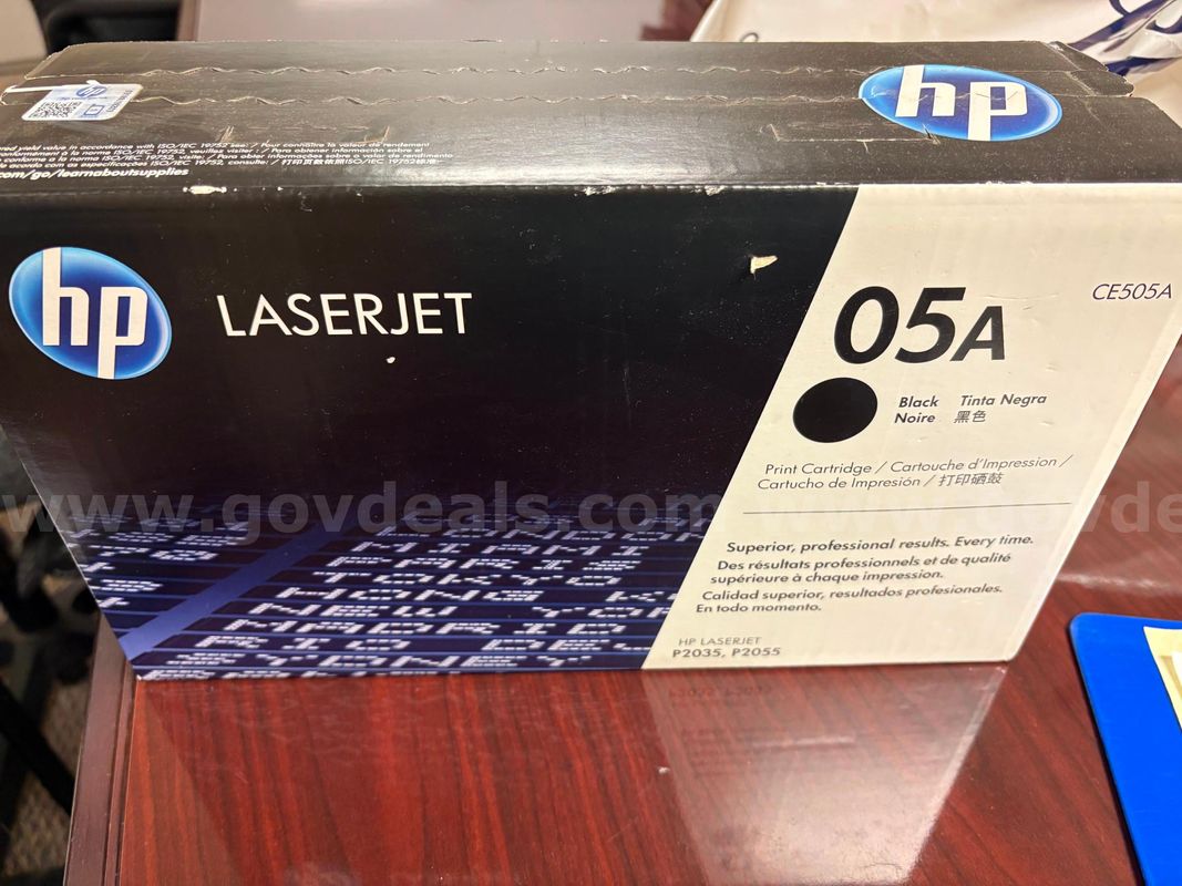 HP L:aserjet 05A Black Print Cartridge