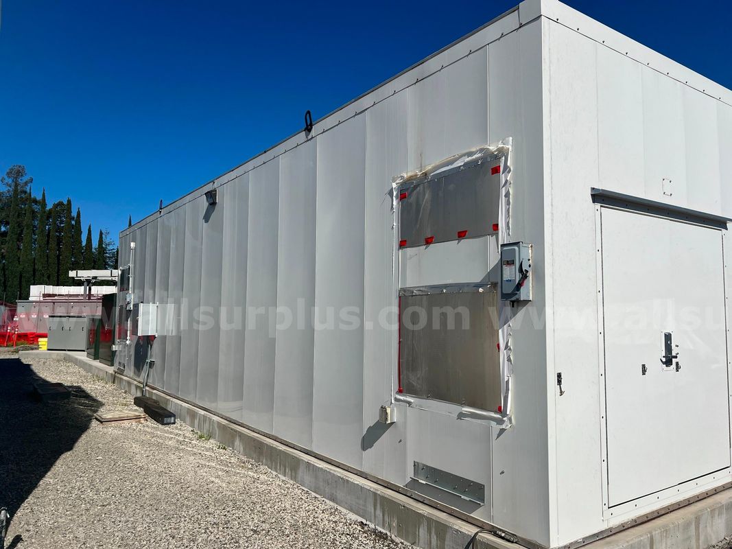 New/Installed HITEC PowerPRO 2700 DRUPS Units, 13.14MW, w/Sound Suppression Enclosures & BAAQMD Tier 4 Controls