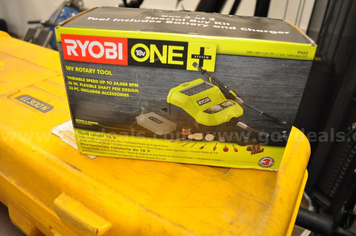 RYOBI- ONE 18V ROTARY TOOL