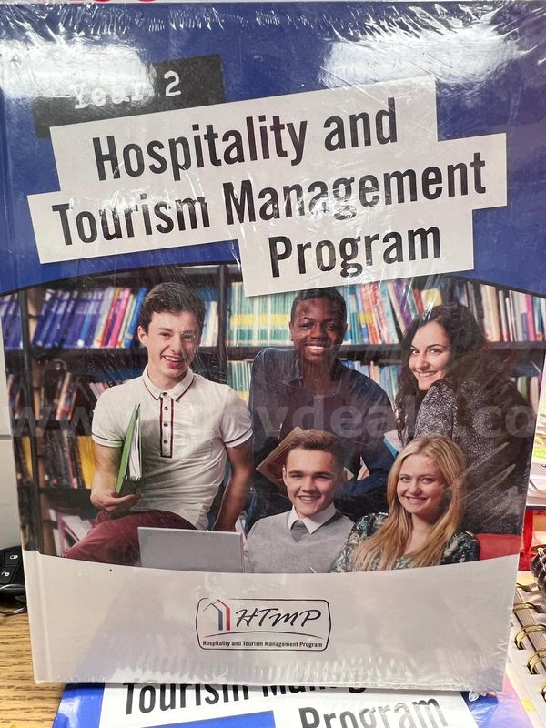 32 Hospitality and Tourism Management Program Textbooks, Student Workbooks and Teachers Manual