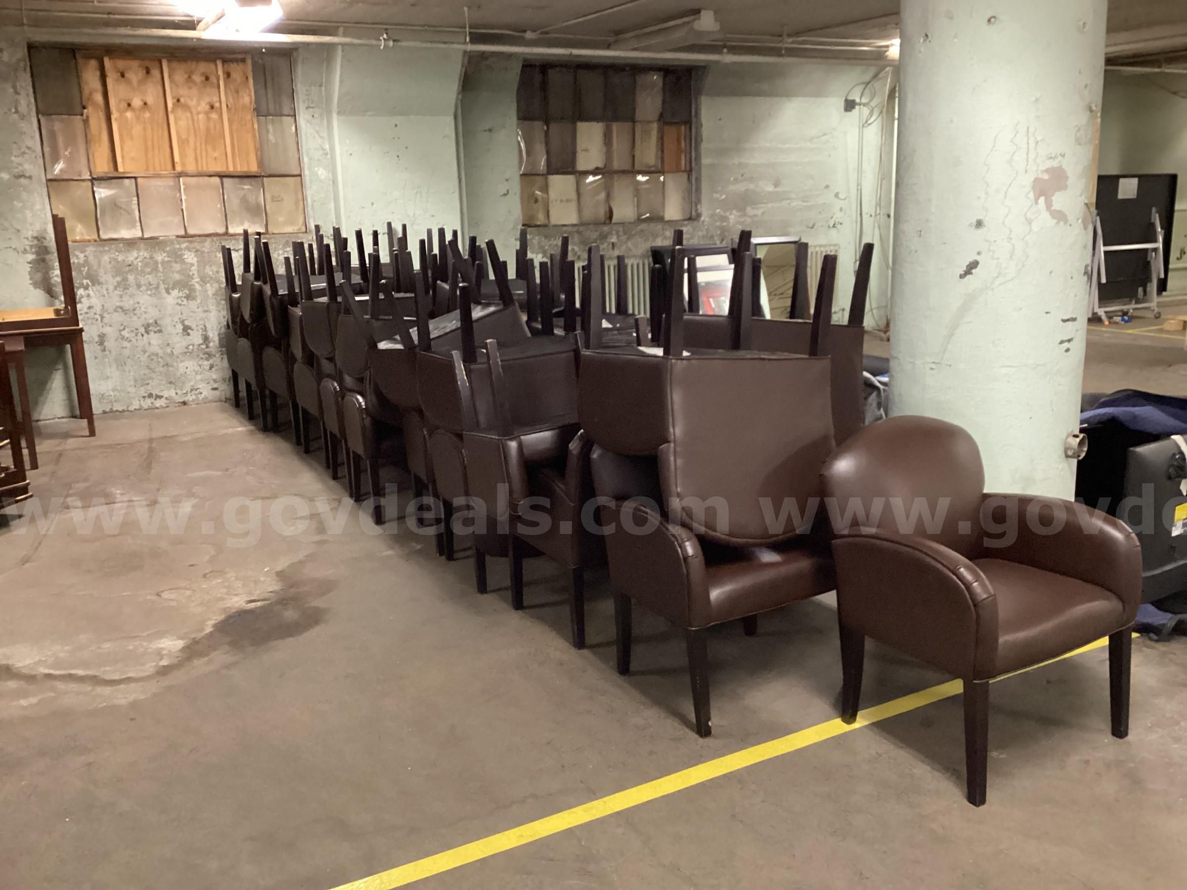 One lot of 10 chairs