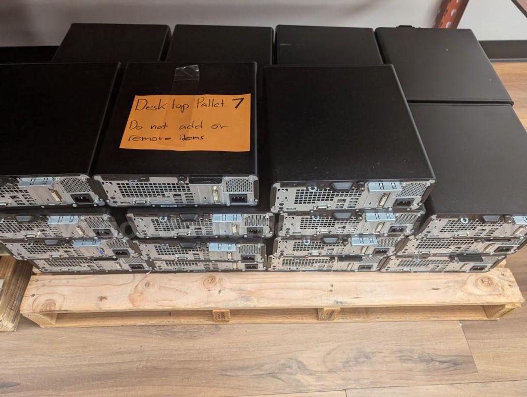 Lot of 25 Small Form Factor desktops
