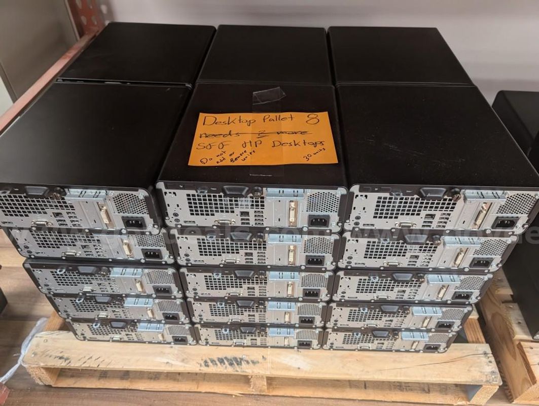 Lot of 30 Small Form Factor desktops