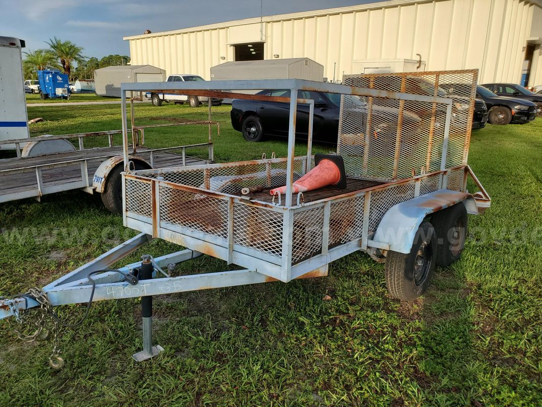 5x10 Dual Axle Untility Trailer