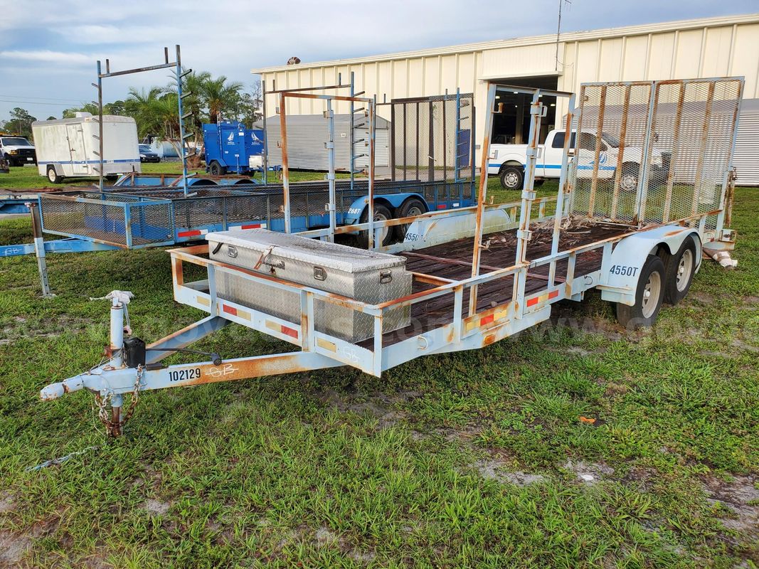 6x20 Dual Axle Utility/Landscape Trailer