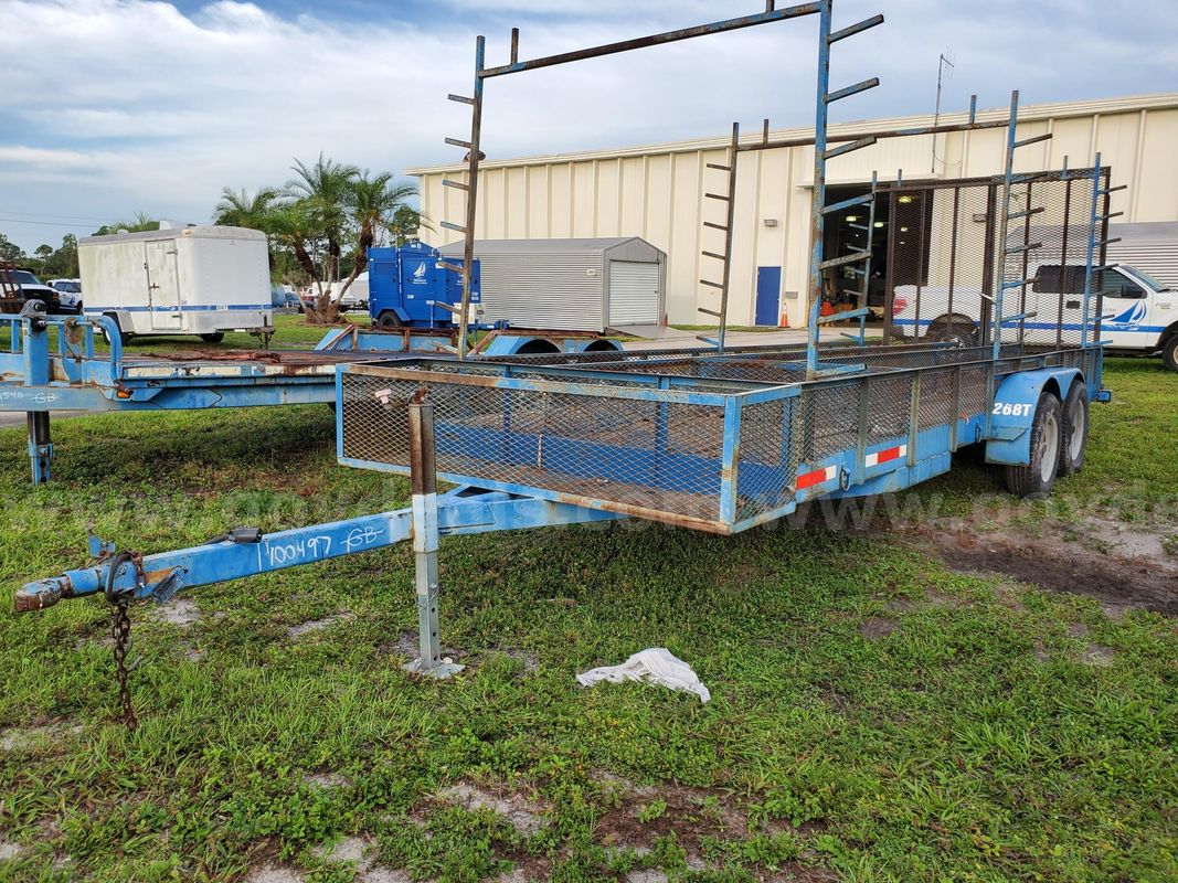 6x20 Dual Axle Utility/Landscape Modified Trailer