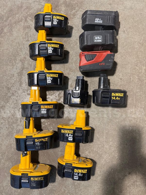 Used Misc. Power Tool Batteries (FM)