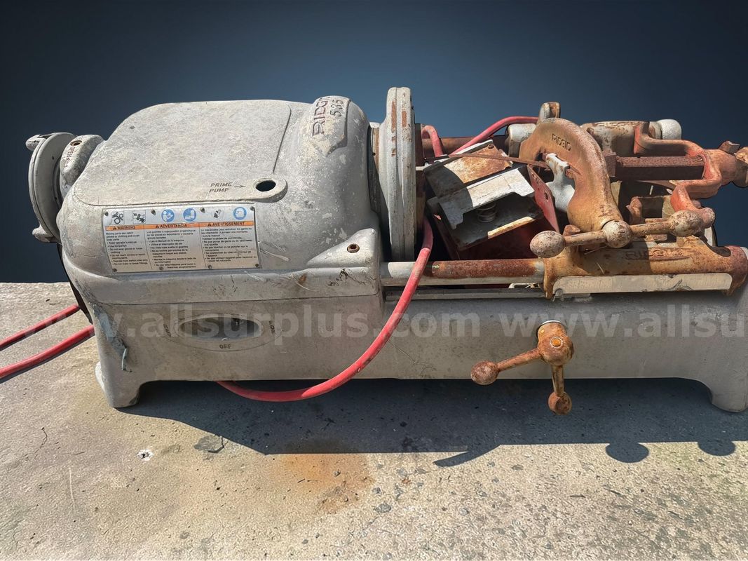 RIDGID 535 PIPE THREADER/ THREADING MACHINE
