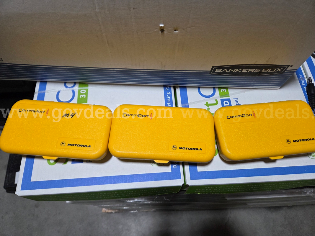 A Lot of (3) Motorola Commport Mics