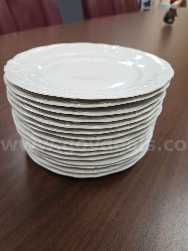 Lot of VINTAGE Savior Vivre Salzburg S1000 Fine China - 7.5" Salad Plates (some may have minor small chips/cracks)