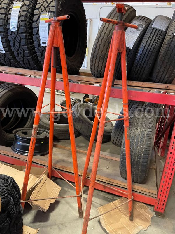 Lot of Two (2) Jack Stands