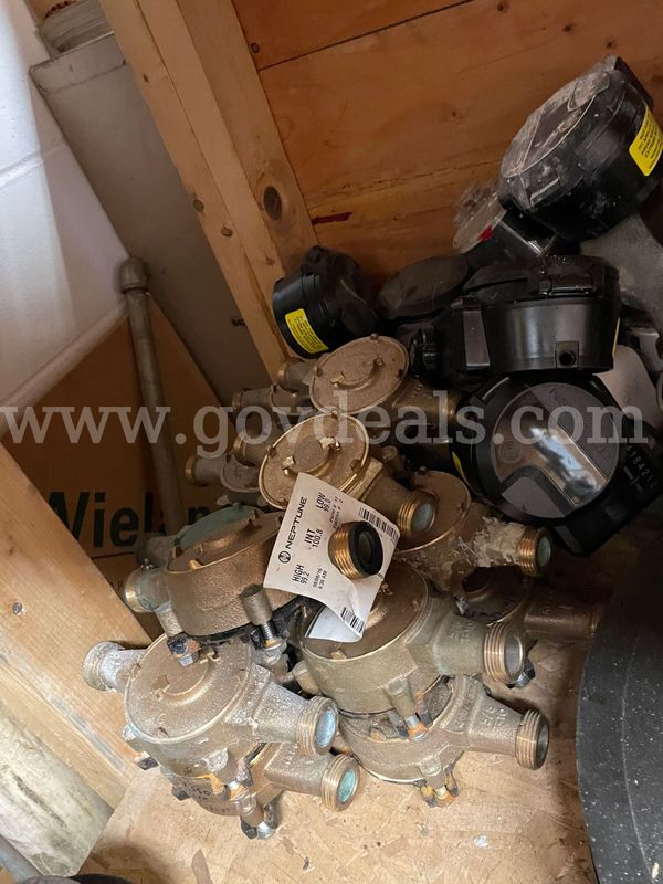 Small Lot of Used & New Water Meters