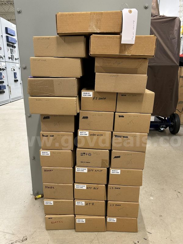 Lot #6 - Network Substation Equipment Spares - Sold As Is, Start Bid $100.00 - Electric 515 E. Wooster St. 419-354-6260